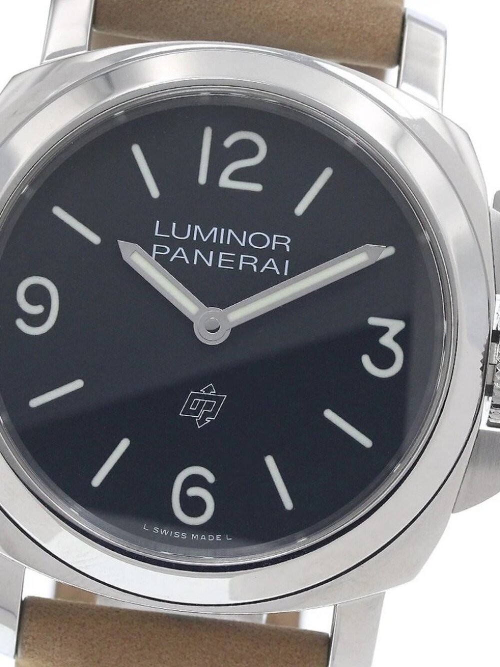 PANERAI Luminor Base Logo 44mm PAM01086 Black Dial Hand Winding Men's _951447